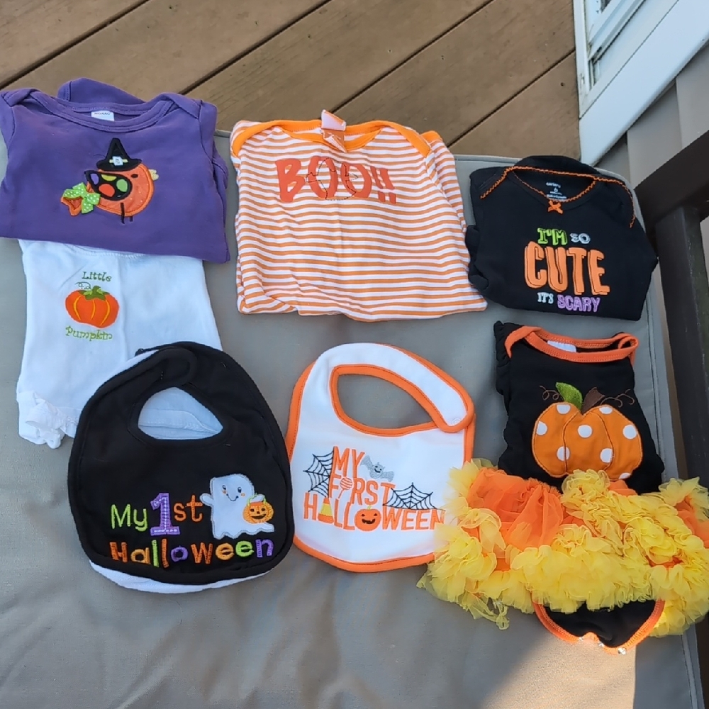 Halloween Themed Clothes Baby Girl